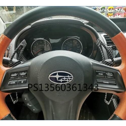 Suitable for Subaru shift paddles Forester XV Outback BRZ GT86 carbon fiber replacement steering wheel shift paddles