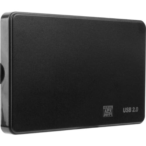 Portable External Hard Case Drive USB 2.0 2.5inch SATA HDD SSD External Hard Disk Case for PC Laptop