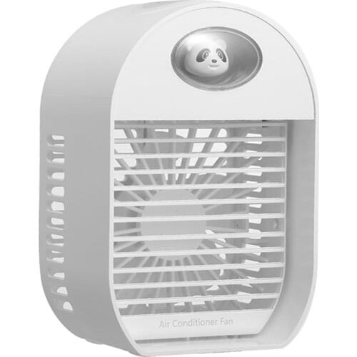 Practical Durable Air-conditioning fan Meng Charging Convenient USB Spray Desktop Household Cold Fan Air Conditioning Fan