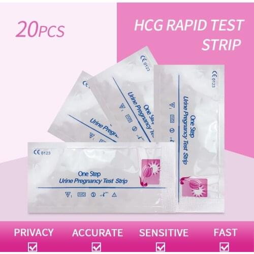 20PCS LH Test Ovulation Test Strip Fertility For Woman Ovulation Test Kit Pregnancy LH Rapid Test
