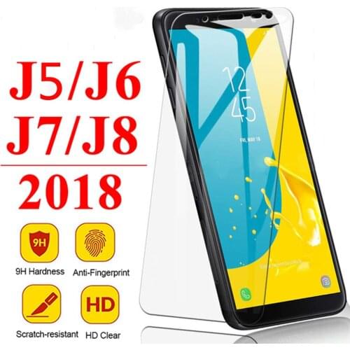 Tempered on the glass for samsung Galaxy j6 2018 phone screen protector for samsung j5 j7 pro 2017 j8 2018 protective film