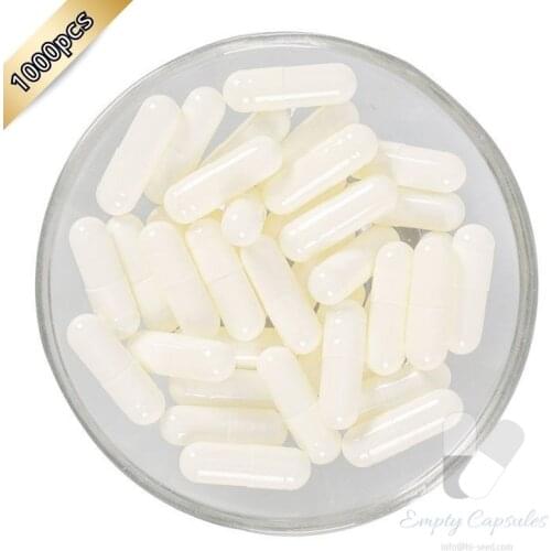 0# Empty Glutinous Rice Capsule Shell For Oral Consumption Can be Filled with Any Powder