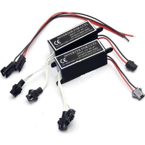 1pc CCFL Inverter for CCFL Angel Eyes Light Halo Ring Spare Ballast case for any cars FREESHIPPING GGG