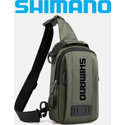 2021 Fishing Single Fashion Sports Shoulder Bag Outdoor Travel Fishing Diagonal Package Casual Backpack