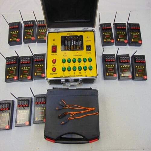 60 Cues Fireworks Machine 500M wireless Remote contro DMX Stage lingt 2019 new style wedding gift fireworks firing