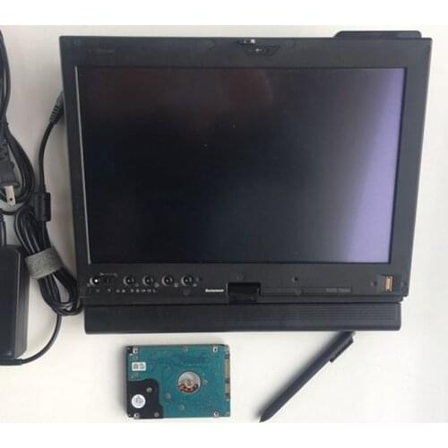 Alldata software installed laptop x200t hdd 1tb windows7 ready to use all data 10.53 auto repair software