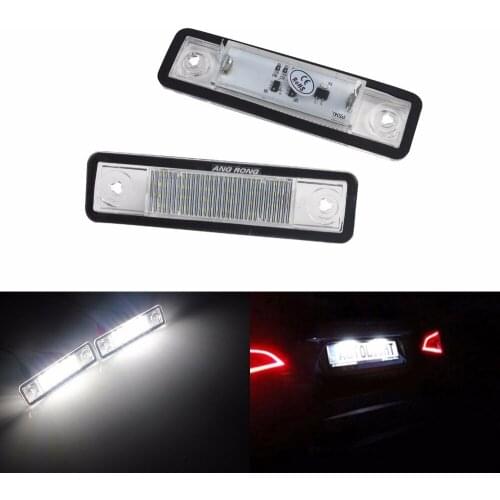 ANGRONG 2x LED Licence Number Plate Light (CA233) For Opel Vauxhall Astra F MK III Estate 1991-98