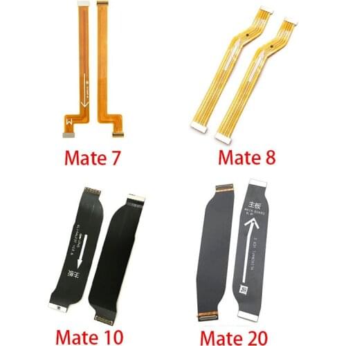 10Pcs/lot, Main Motherboard Flex Cable For Huawei Mate S 7 8 9 10 20 30 Lite Pro 20X Mainboard Connector Flex Cable Replacement