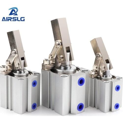 JGL lever cylinder ALC clamping rocker arm die air pressure clamping air pressure clamp cylinder 25/32/40/50/63/80/100 T5R