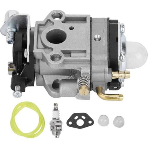 10mm Carburetor Carb Kits Replacement Fit for Weedeater 1E34F 1E36F TU26 TL26 Brush Cutter 26cc 33cc