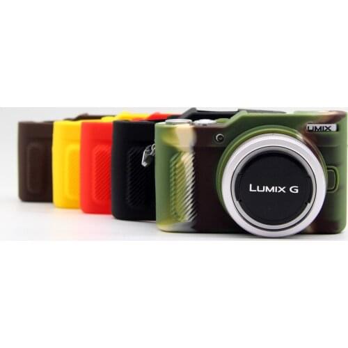 Soft Silicon Rubber Case Cover Body Skin Protector DSLR Camera Bag for Panasonic GF10 GF90