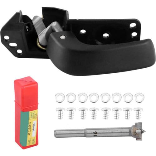 Door Handle Repair Kit Interior Right Passenger Side Puller Repairing Fit for Chevrolet Silverado LHD Plastic Car Accessory