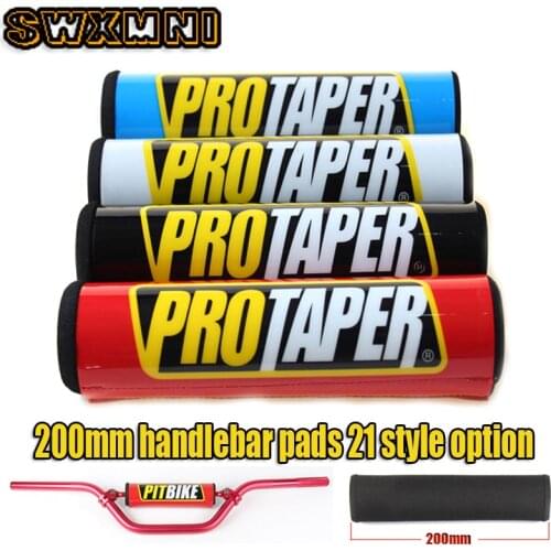 200mm Handlebars Crossbar Bar Pad Molded 8" Round Bar Pad Handlebar Pad Motocross Motorcycle Quad ATV CRF DTR PIT BIKE 200mm