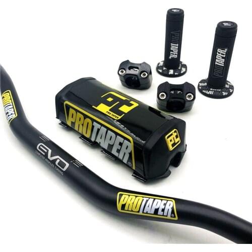 Handlebar For PRO Taper Pack Bar 1-1/8" Handle bar Pads Grips Pit Pro Racing Dirt Pit Bike Motorcycle CNC 28.5mm Adapter
