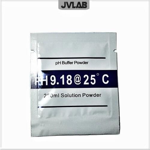 PH Substances Buffer Powder Make Up 250 ml For PH Meter Measure Calibration Solution 9.18 Calibration Point 10 / PK
