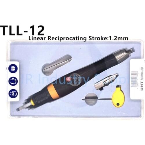 Pneumatic Lapping tool TLL-12 Linear Reciprocating Stroke 1.2mm free shipping 1 SET