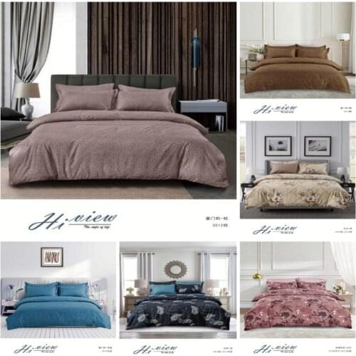 Hot style Butterfly printing 100% Polyester bedding set 1 duvet cover + 1/2 pillowcases bed in a bag (no sheet)