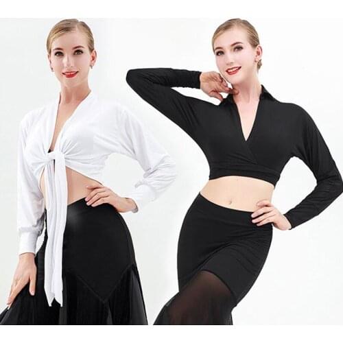 Lace-up Latin Dance Tops Women Sexy Costume Designer Clothes Ballroom Practice Wear Salsa Dancing Outfit Tango Dance Wear JL2865