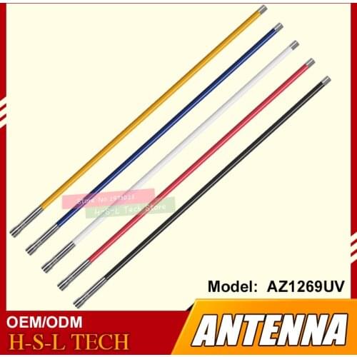 UHF-M Connector Mobile Radio Antenna Dual Band UHF/VHF 144/430Mhz High Gain Car Radio Aerial Antenna For Communication