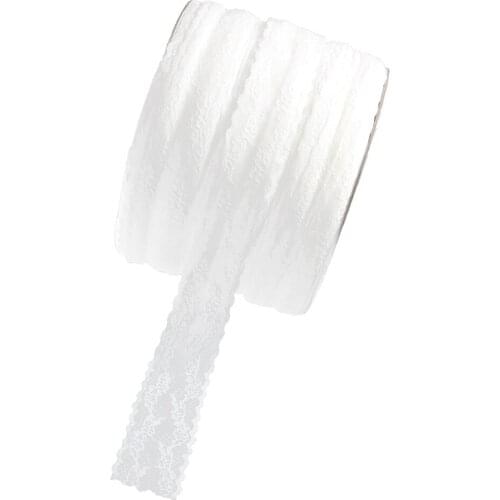 Vintage 10 Yards Flower Net Lace Trim Edge Bridal Ribbon Clothing Headband DIY Making Accessories 4.8cm