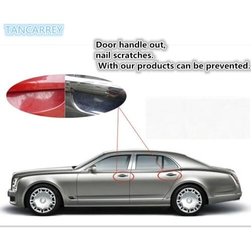 High quality Car door handle Protective film for golf 5 passat b6 renault clio solaris astra h mercedes w205 renault megane