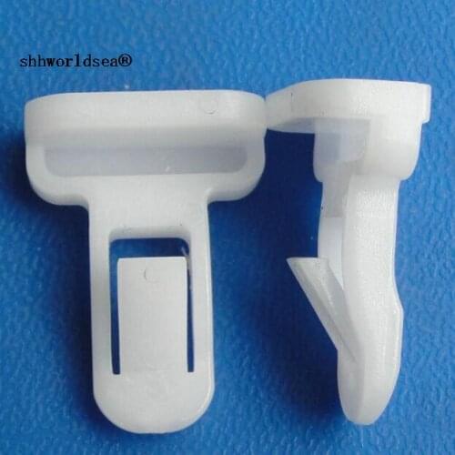 Yierxjwshx 10mm auto Clips and Fasteners Front Bumper Retaining Clip automotive plastic rivet for Toyota #75392-35220