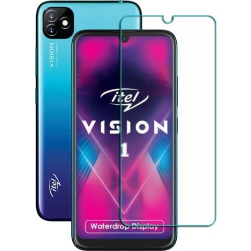 For Itel Vision 1 6.09" Screen Protective Tempered Glass ON Vision1 Protector Cover Film