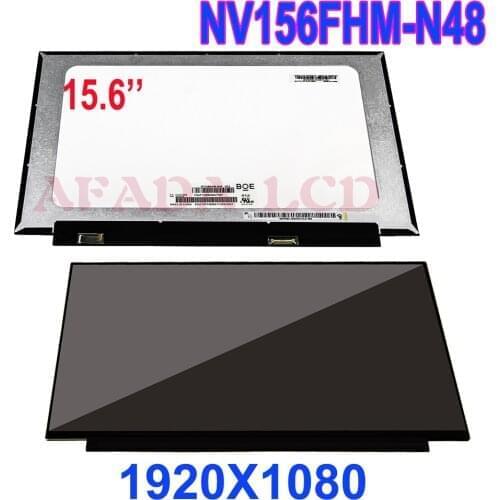 2PCS 15.6'' NT156WHM-N44 V8.0 N156BGA-EA2B156XTN08.0 Narrow side Panel 1920*1080 eDP 30pin Laptop LCD Screen