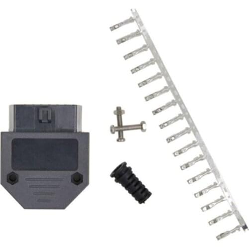 10pcs/Lot Normal OBD OBD2 OBDII 16 Pin Female connector 16Pin OBD