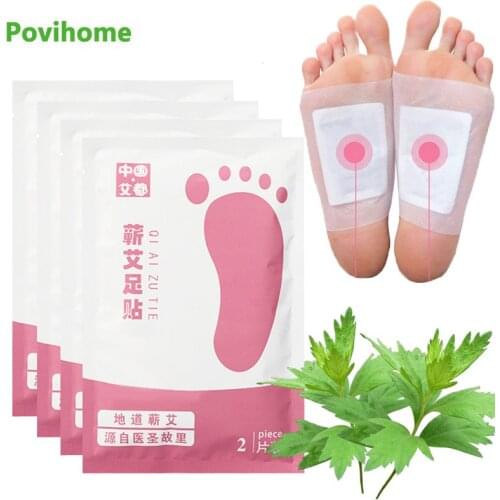 12Pcs Wormwood Detox Foot Patch Treat Insomnia Relieve Body Fatigue Anxiety Relaxing Slimming Stickers Health Care Plaster