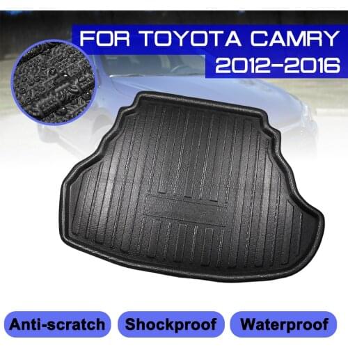 Car Floor Mat Carpet Rear Trunk Anti-mud Cover For Toyota Camry 2012 2013 2014 2015 2016