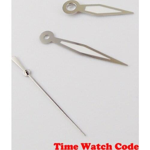 White Watch Hands Fit For Japan NH35 NH36 Automatic Movement Luminous Hands Silver/Coffee