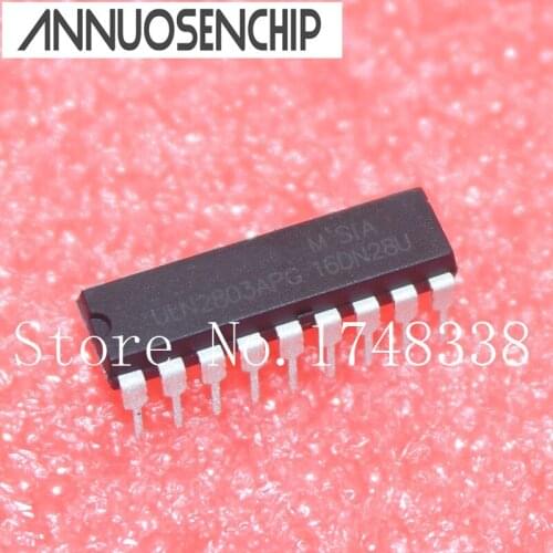 Free shipping 100PCS ULN2803APG ULN2803 DIP-18 DARLINGTON ARRAYS New & original
