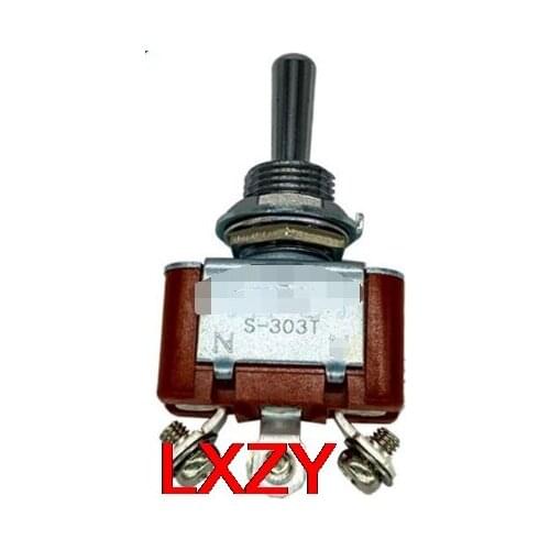 Free Shipping 2Pcs/lot S-303T S303T on-off-on SPDT Toggle Switches NK