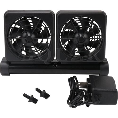 BQLZR DC 12V Adjustable Clip On Aquarium Water Chiller with 2 Cooling Fan