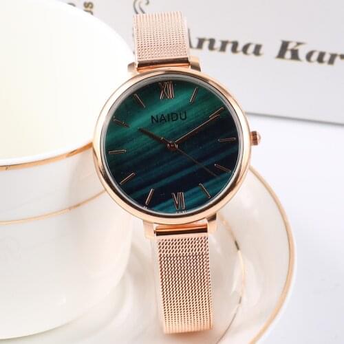 Top Brand Fashion Mori Girl Ladies Watches Green Female Quartz Watch Women Thin Casual Watch Reloj Mujer Womens Wristwatch