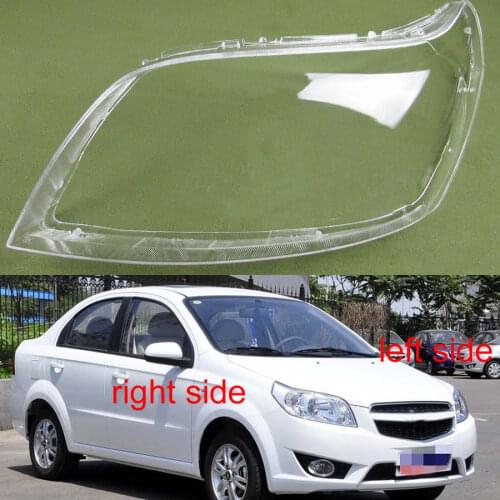 Headlamp Glass Cover Front Headlamps Transparent Lampshades Lamp Shell Masks for Chevrolet Lova 2009 2010 2011
