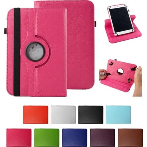 For bb-mobile Techno 8.0 TOPOL LTE TQ863Q 8 inch Tablet 360 Degree Rotating UNIVERSAL PU Leather Cover Case Free Pen