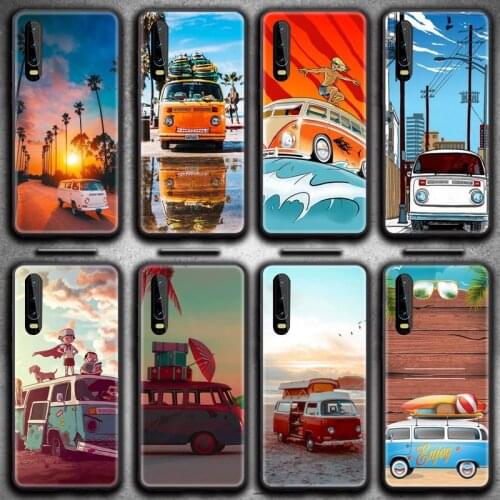 Combi Van Surf Custom Phone Case for Huawei P20 P30 P40 lite E Pro Mate 30 20 Pro P Smart 2020 P10