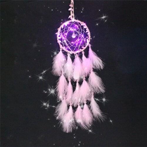 Tassel Feather Catching Monternet Large Fairy Romantic Wind Bells Hanging Decoration Home Pendant Decor Wedding DIY Ornaments