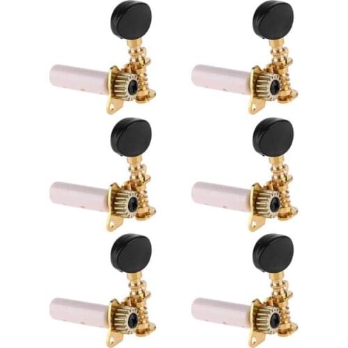 6pcs Open Machine Heads String Tuners Tuning Pegs for Classic Guitar Parts Guitar Accessories New Pickup Toggle Switch Musical