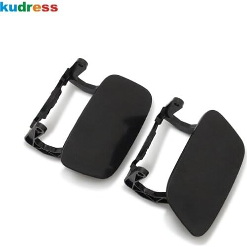 For Audi A6 C7 2011 Black Plastic Front Bumper Eye Towing Bar Cover Tow Hook Cap Trailer Car Accessories Parts Left And Right