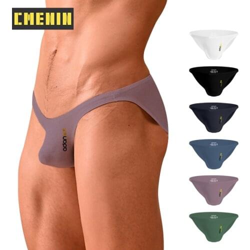 CMENIN 6Pcs Soft Sexy Underwear Men Jockstrap Ins Style Modal Underpants Briefs Men Bikini Gay Mans Underwear Male Cuecas AD314