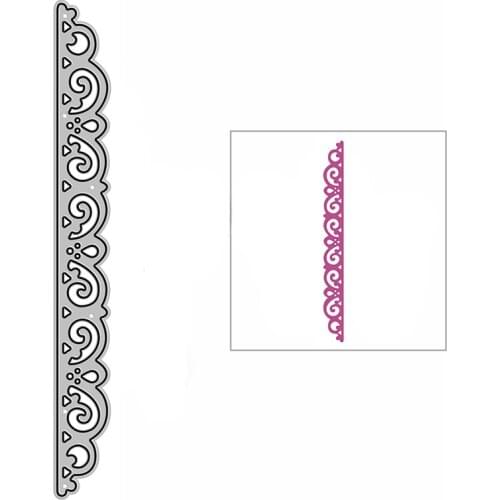 New Lace Border Frame Craft Embossing Mold 2021 Metal Cutting Dies for DIY Decorative Scrapbooking Album Card Making No Stamps