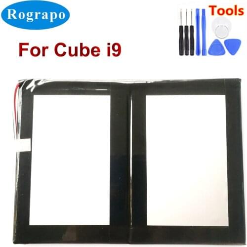 New 6000mAh Li-po Battery For Alldocube Cube i9 Tablet PC 2877167 Replacement Accumulator + Free Tools