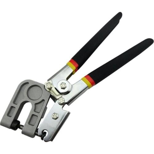 10 Inch Stud Crimper Pincer Punch Plier Punching Forceps TPR Handle Board Drywall Partition Fastener Crimping Lock