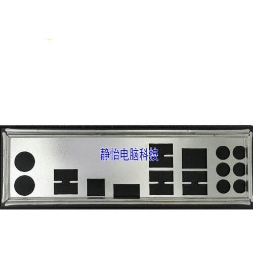 I/O shield back Suitable for ASUS P7P55D-E LX motherboard I / O baffle rear panel custom baffle (no motherboard)
