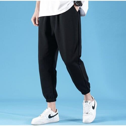 KKSKY Sweatpants Men Joggers Running Sports Pants 2021 Solid Baggy Trousers Homme Casual Black Jogging Pants for Men Oversized