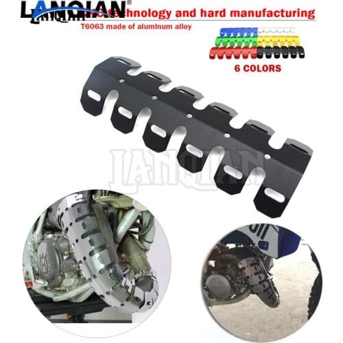 Universal Motorcycle Exhaust Muffler Pipe crash Leg Protector Heat Shield Cover For RC8 R 1190 1290 SUPER ADVENTURE
