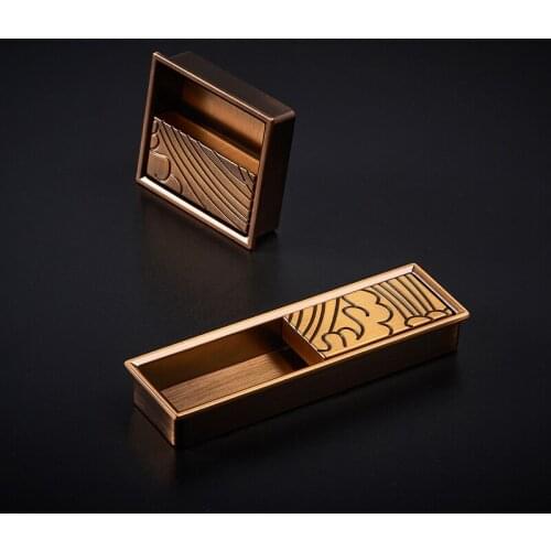 HJY High-quality Hidden Door Handle Embedded Cabinet Door Handle Slotted Drawer Pull Furniture Sliding Door Hardware Z551